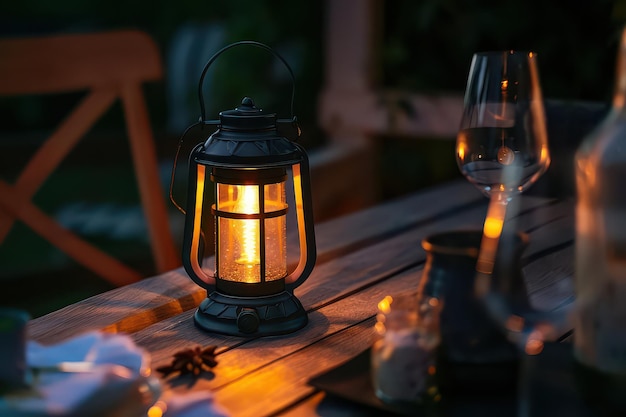 Rechargeable Outdoor Lantern with Handle