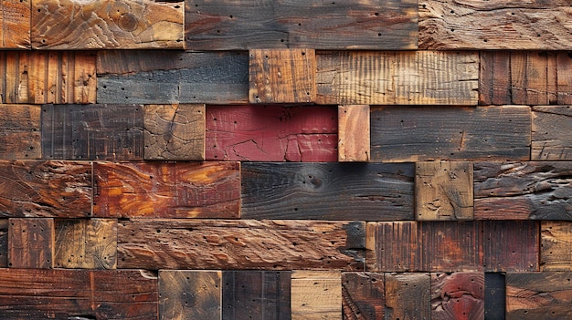 Reclaimed Wood Wall