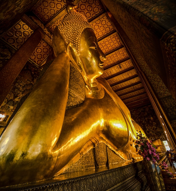 The Reclining Buddha of Wat Pho, Bangkok, Thailand