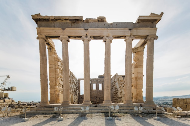 Reconstruction of Parthenon in Athena, Greece