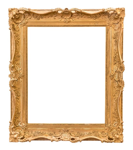 Rectangle decorative golden picture frame