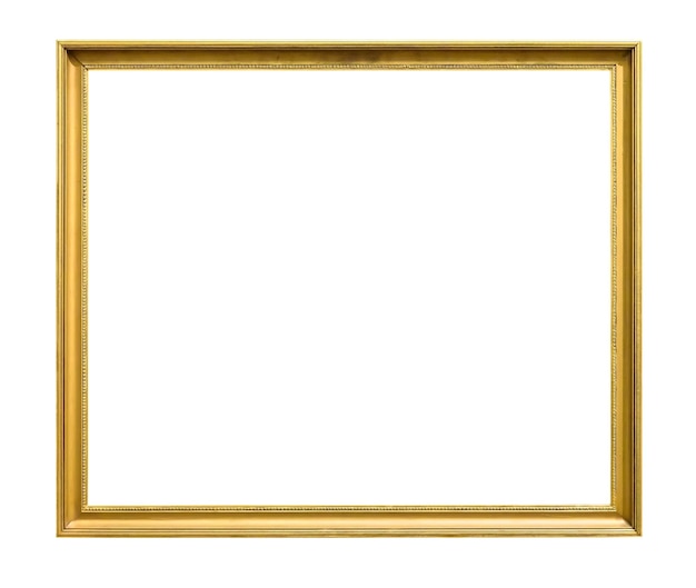 Rectangle decorative golden picture frame