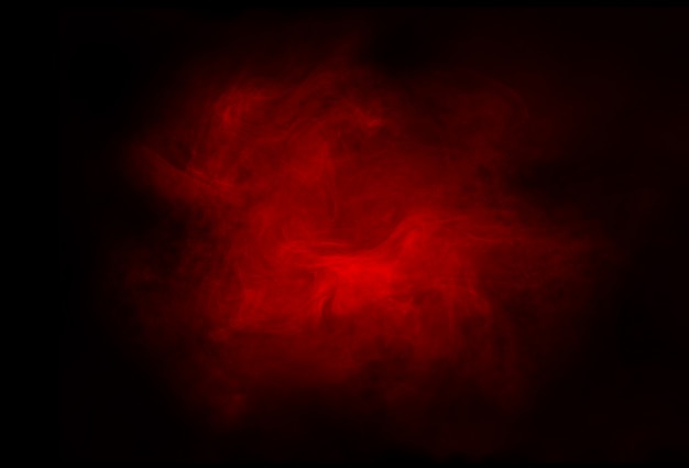 Red Abstract Smoky Background