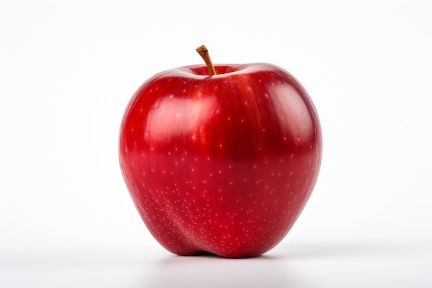 Red Apple With a Bite Taken Out of It A red apple with a clear bite mark on one side revealing the juicy white flesh inside The apple appears ripe and fresh On PNG Transparent Clear Background