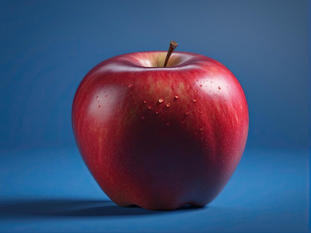 red apple