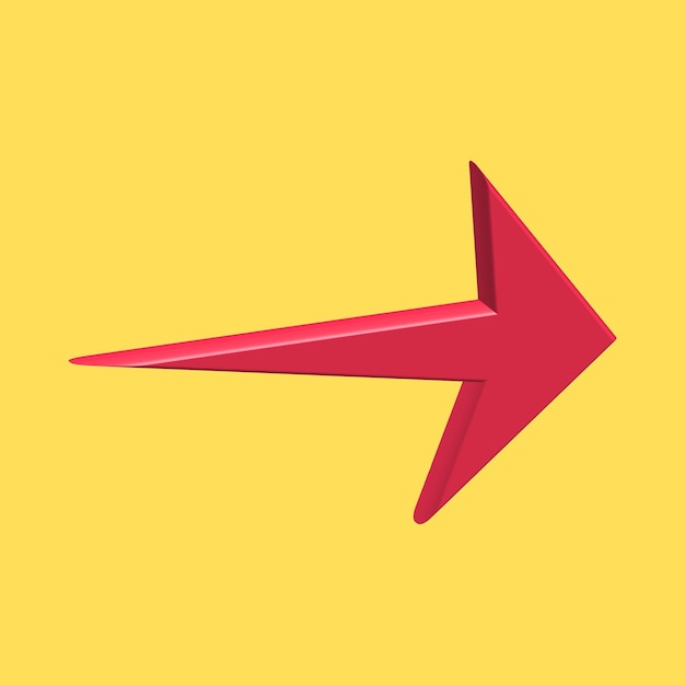 Red Arrow 3d Red Arrow 3D Red arrow In Different Style and shapes 244