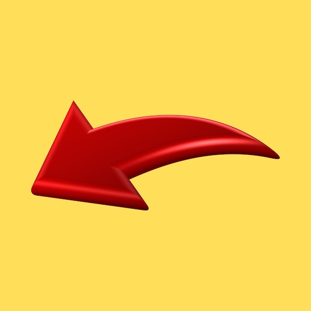 Red Arrow 3d Red Arrow 3D Red arrow In Different Style and shapes 87