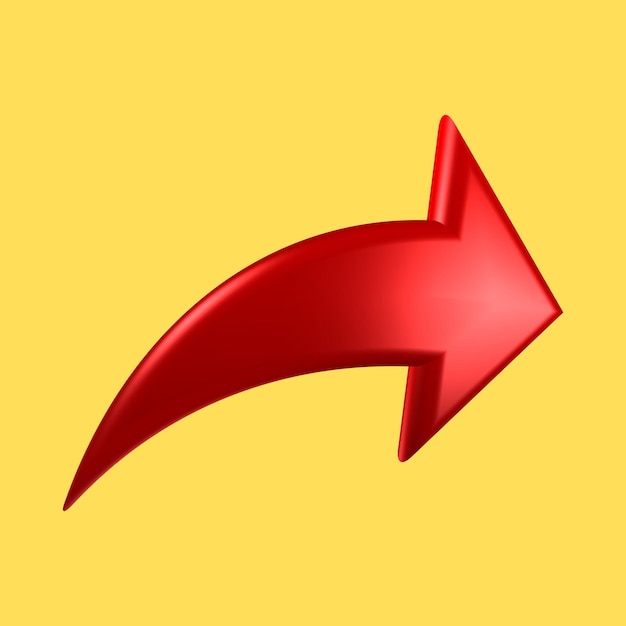 Red Arrow 3d Red Arrow 3D Red arrow In Different Style and shapes 96