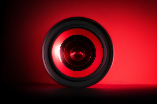 red background light wallpaper