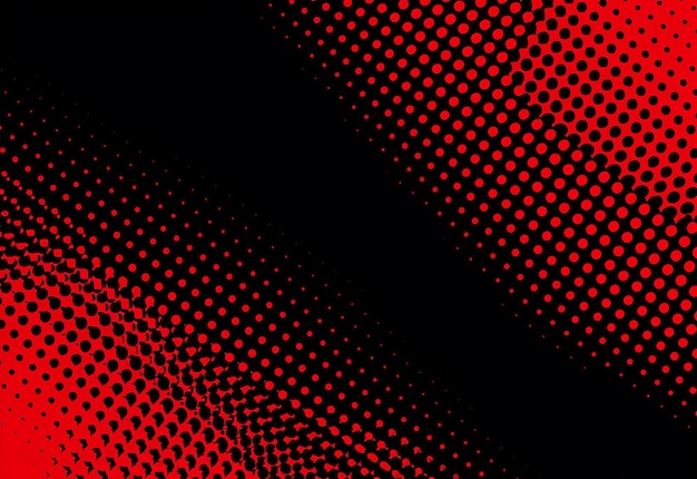 a red background with a black background with a red and black pattern