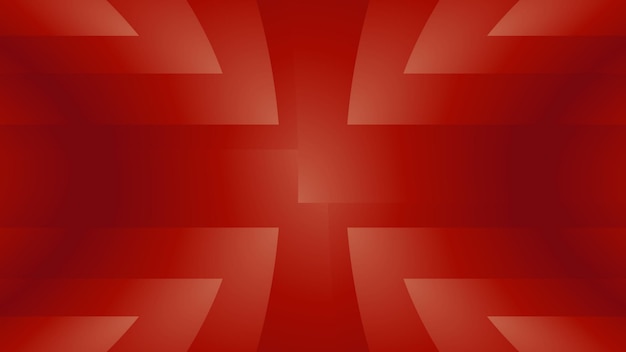 a red background with a cross in the middle.