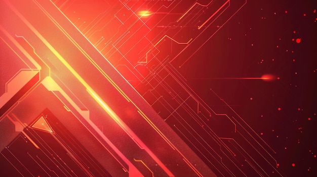 a red background with a red and orange background with a bright light shining through it