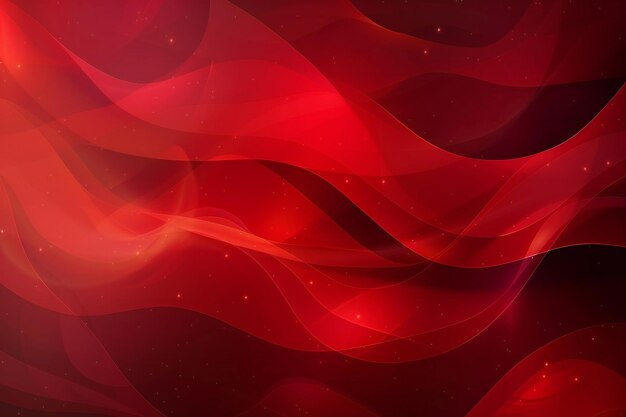 a red background with red and orange lines