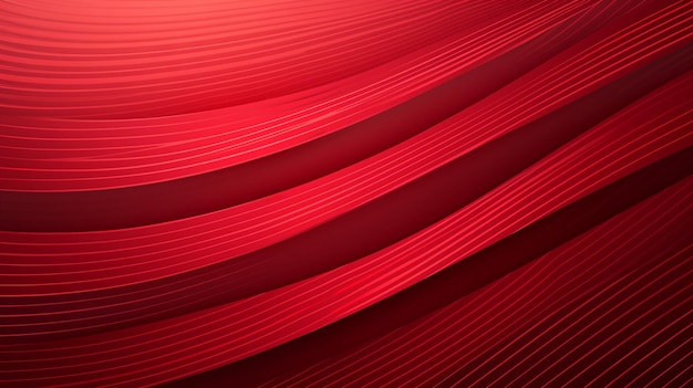 red background with red waves