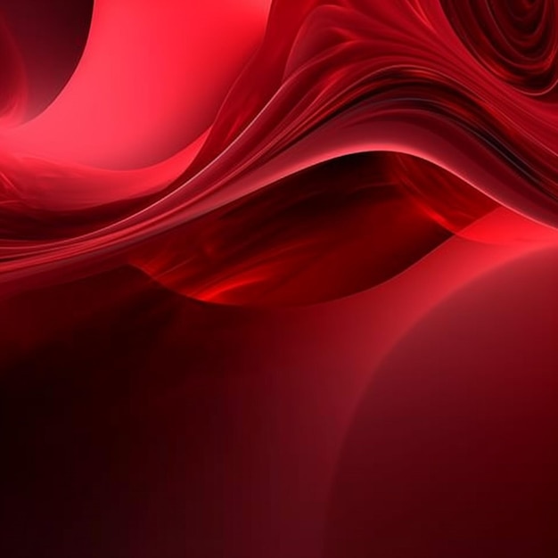 A red background with a wavy design in the middle.