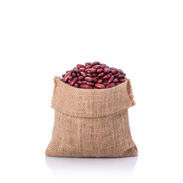 Red bean in small sack