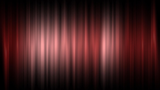 Red and black background with a curtain that says'red '