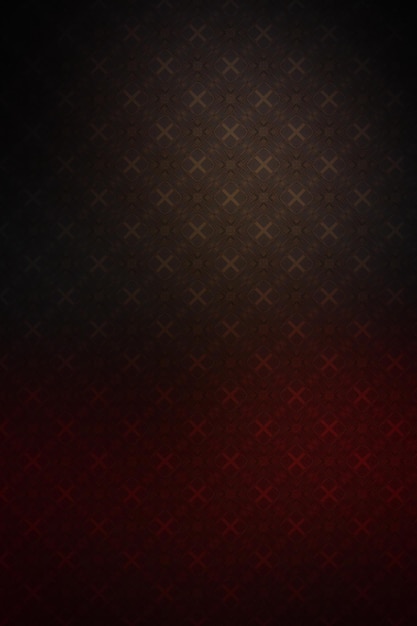 Red and black grunge textured background with pattern in the center