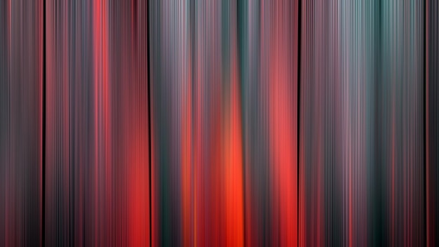 A red and black screen with a red background.