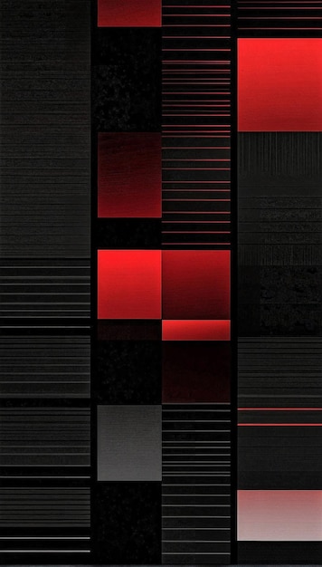 red and black square abstract background