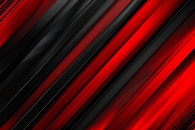 Red and black stripes abstract background