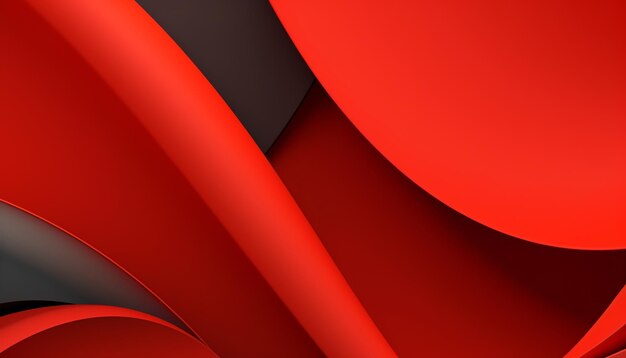 Red and black wallpaper with a black background and a red background