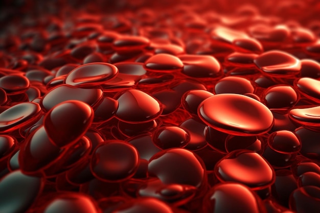 A red blood cell background