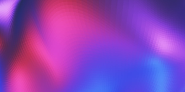 Red and blue gradient mesh to rainbow colors