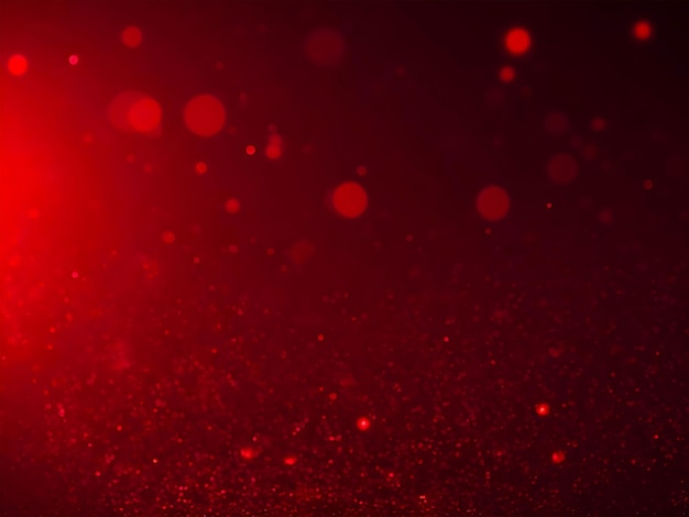 Red Blur lights background Generated Ai