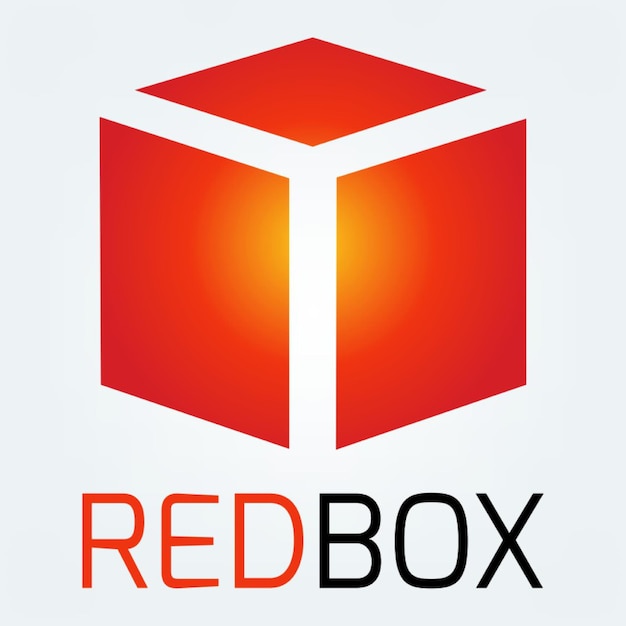 a red box with the word red box on it