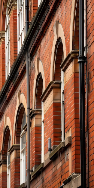 Red Brick Arched Windows