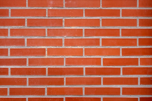 Red brick wall background texture