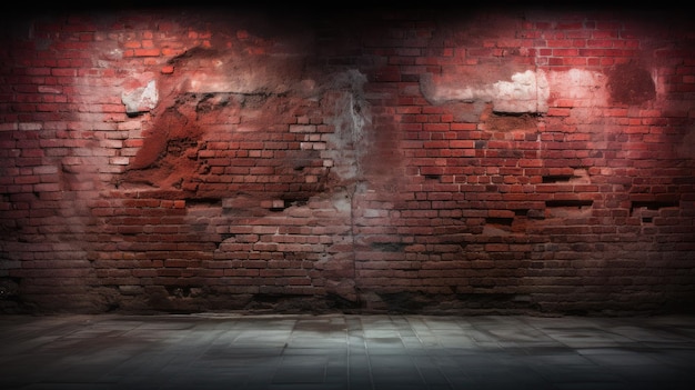 red brick wall background