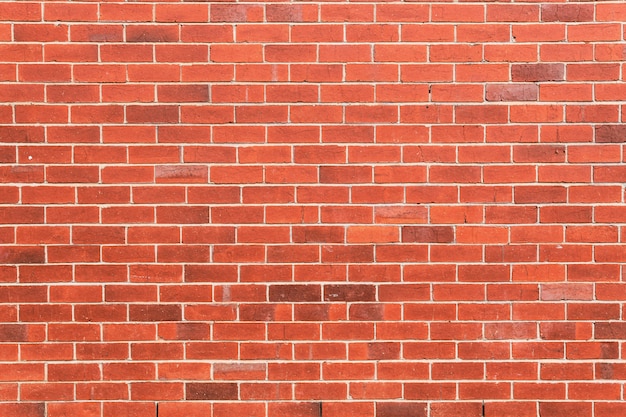 Red brick wall background.