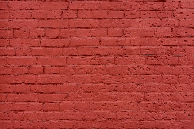 Red brick Wall background