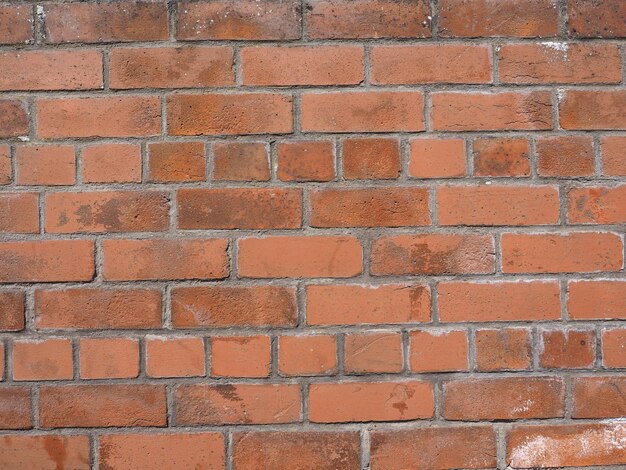 Red brick wall background