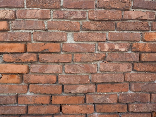 Red brick wall background