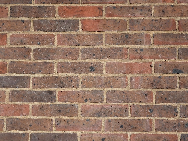 Red brick wall background