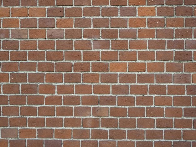 Red brick wall background