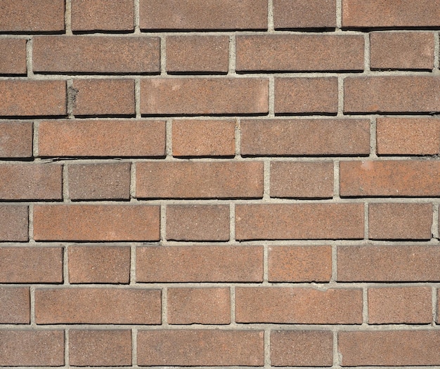 Red brick wall background