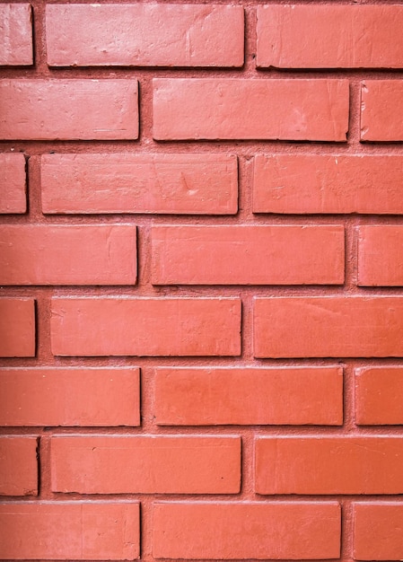 Red brick wall background