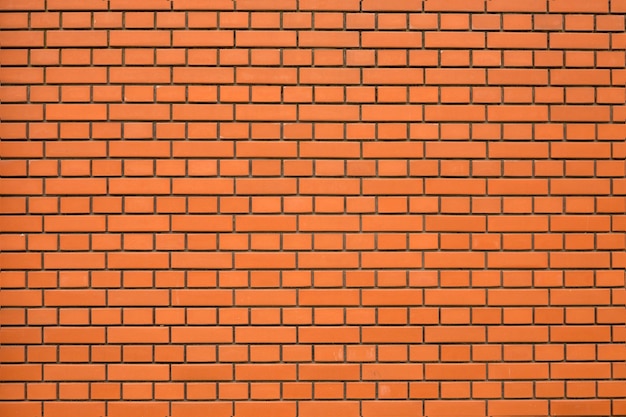 Red brick wall  background