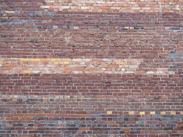 Red brick wall texture background