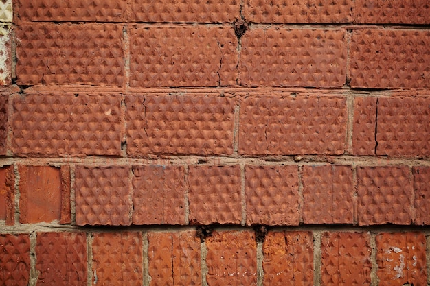 Red brick wall