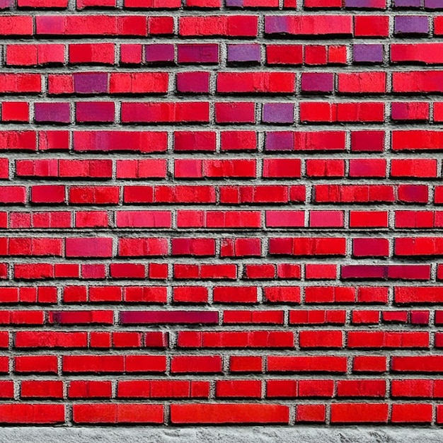 Red brick wallpaper texture