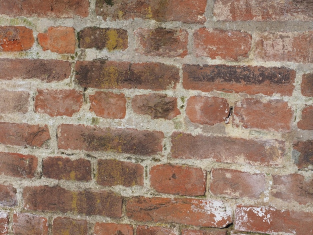 Red bricks background