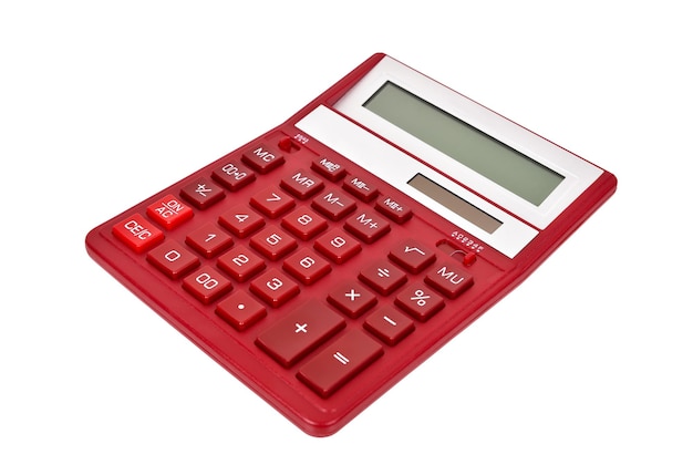 Red Calculator