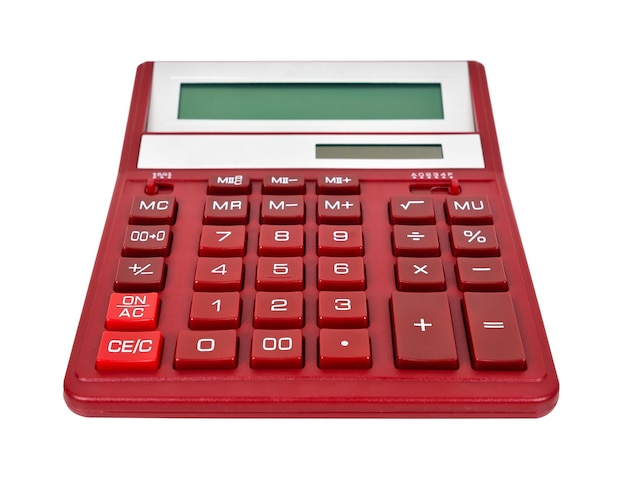 Red Calculator