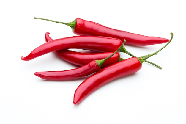 Red chilli pepper isolated