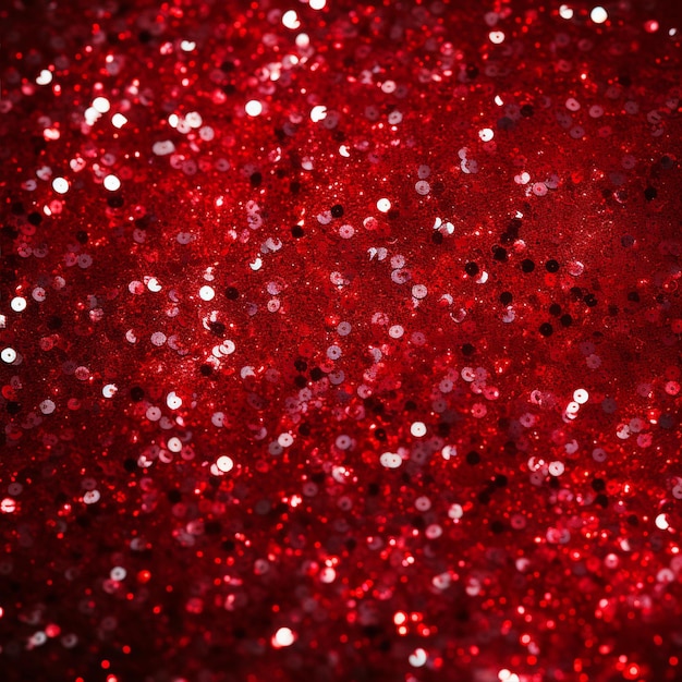 red colour glitter background